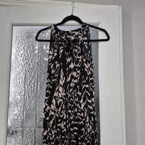 Ricki's Black and White Abstract Dress